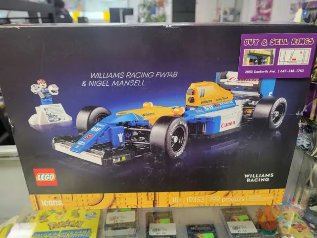 Lego 10353 Williams Racing FW14B & Nigel Mansell