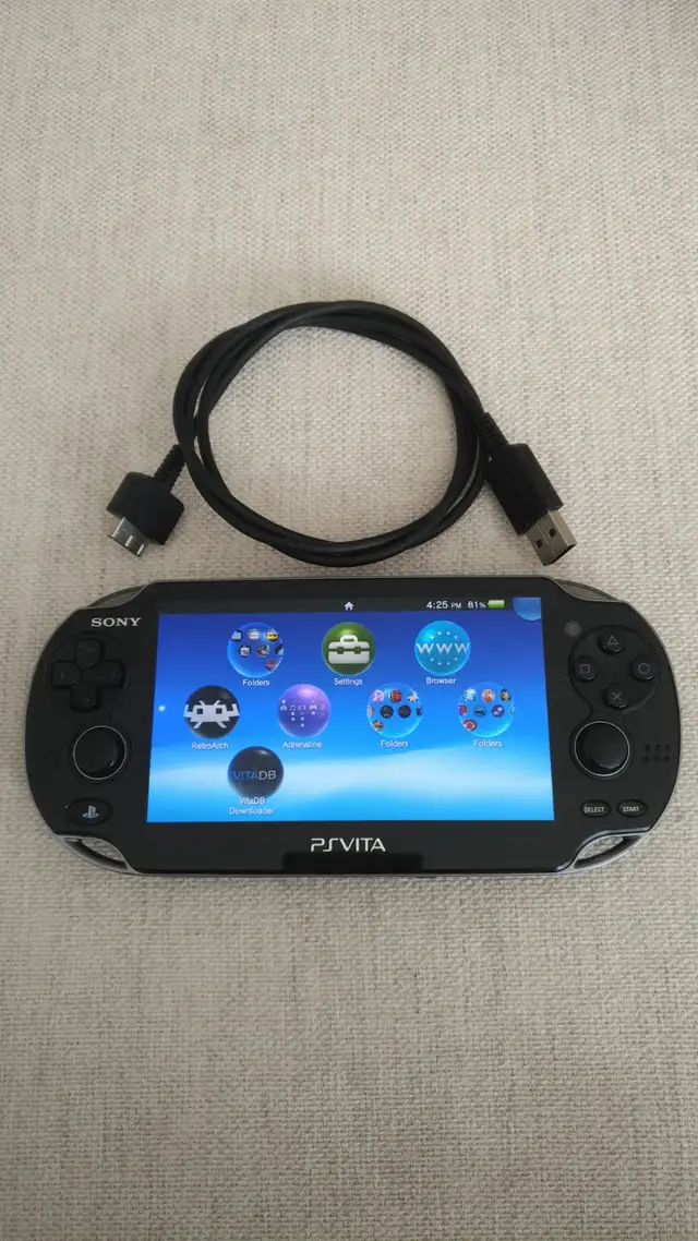 PS Vita 1000 (OLED) 128GB with PSP and Retro emulation