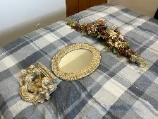 flower mirror arrangement