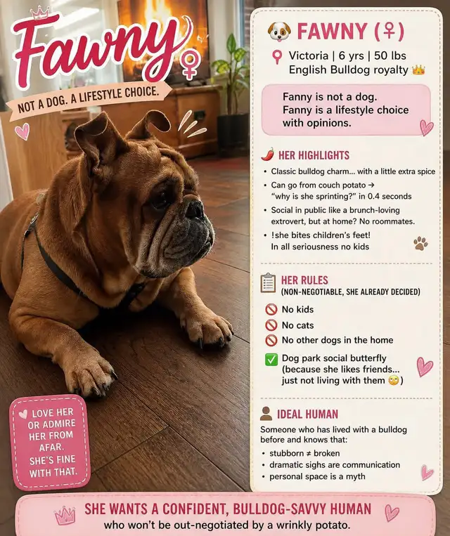 Sweet & Spicy English Bulldog - pls read description - Photo 2