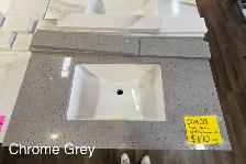 Clearance Sale: Brand New Vanity Countertops – Limited Quantity