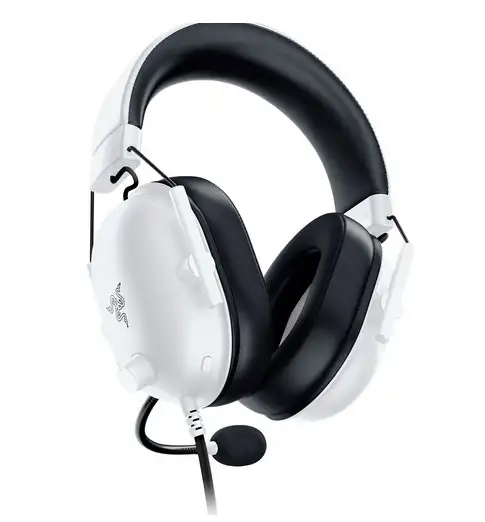 Casque Gaming Razer BlackShark V2 X Blanc – Micro Clair – Léger - Photo 2