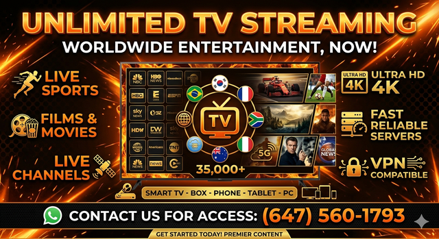 best 4K -  i.p/t.v services available us