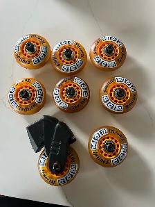 in-line roller blade wheels