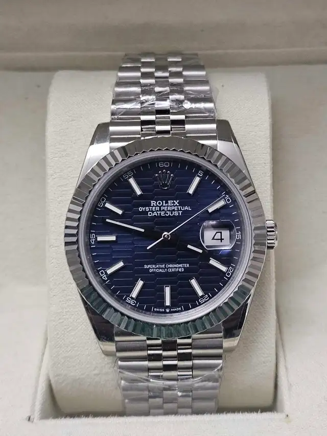 Rolex Motif Blue - Photo 2