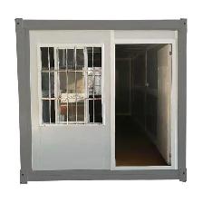 Maison de conteneur pliable avec porte d'entrée de 20 pieds - Photo 2