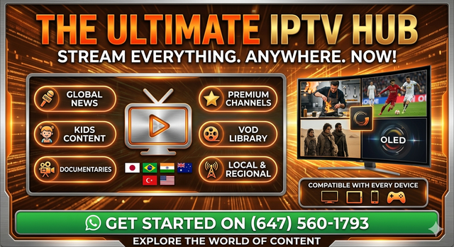 great 4K- i.p/t.v setup available