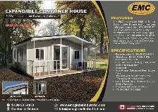 Maison de conteneur pliable ECH001-R