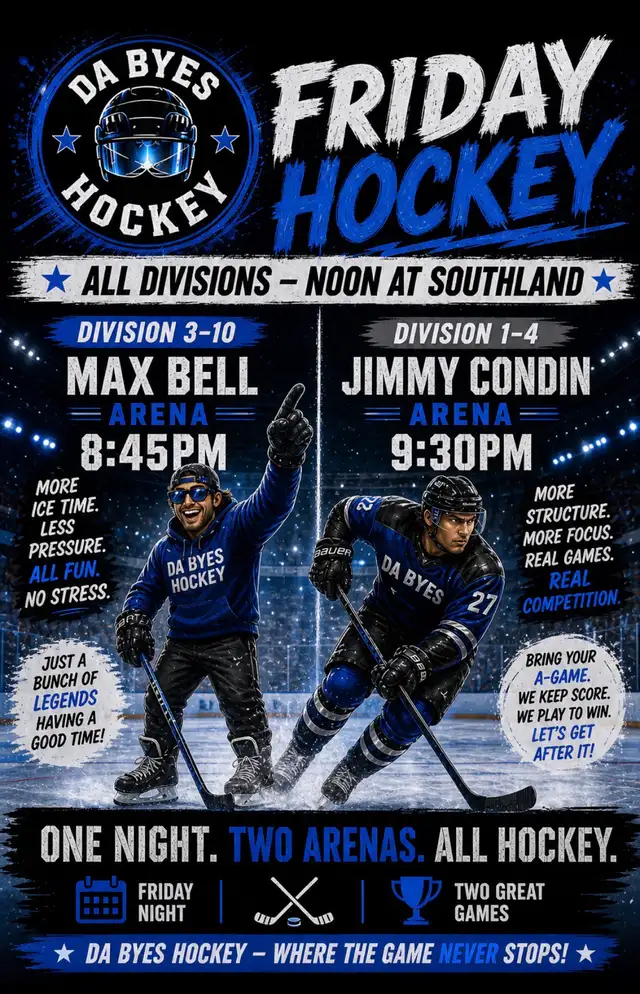 shinny / hockey