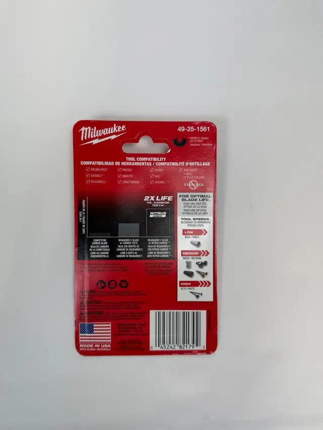 Milwaukee Tool NITRUS CARBIDE Extreme Metal Universal Fit OPEN-L - Photo 2