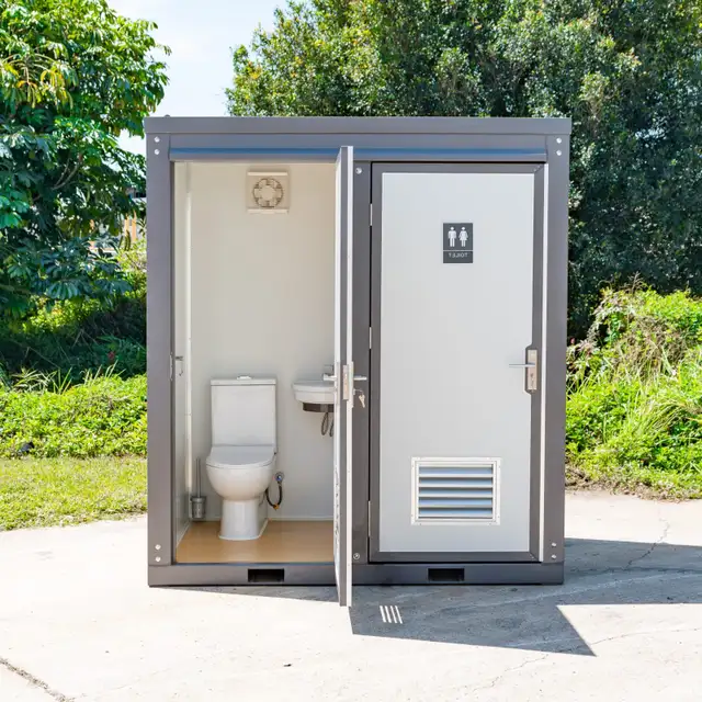 Toilettes doubles portatives