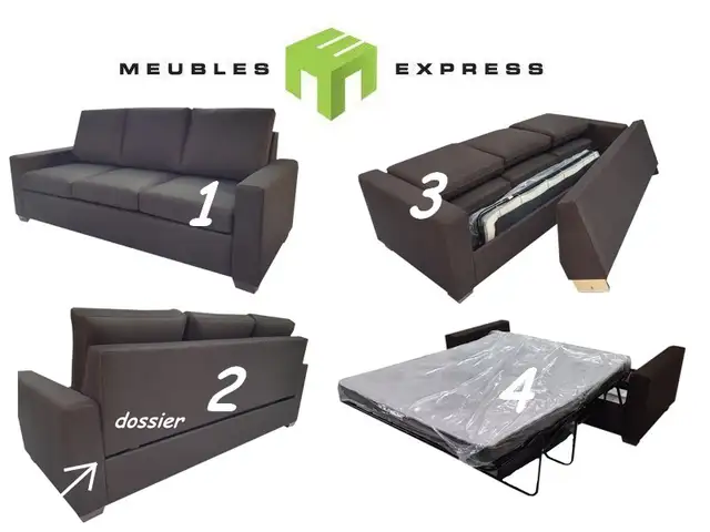 sofa lit pour motorisé