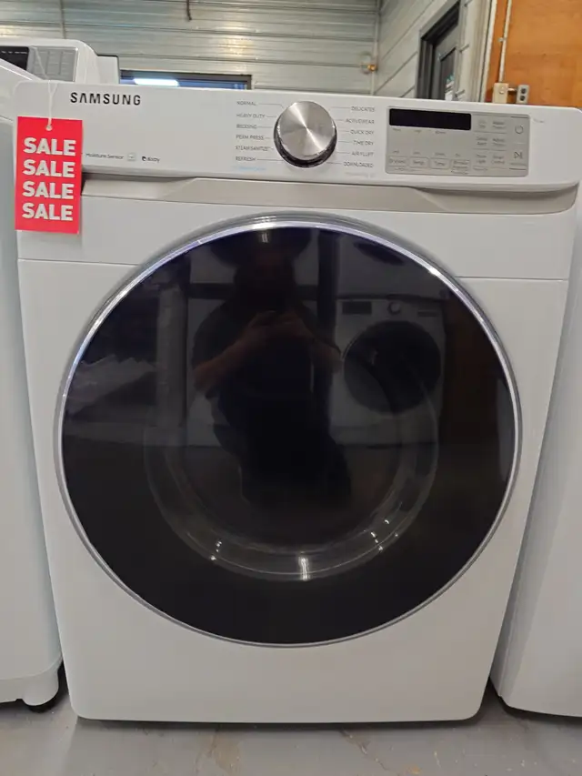 Samsung '27' White Front Load Electric Dryer on Sale‼️ - Photo 4