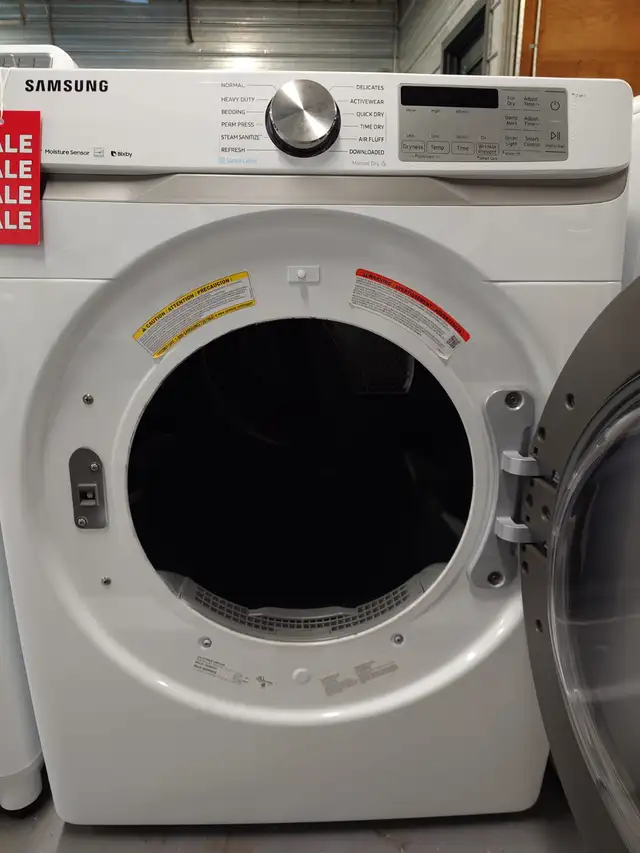 Samsung '27' White Front Load Electric Dryer on Sale‼️ - Photo 5