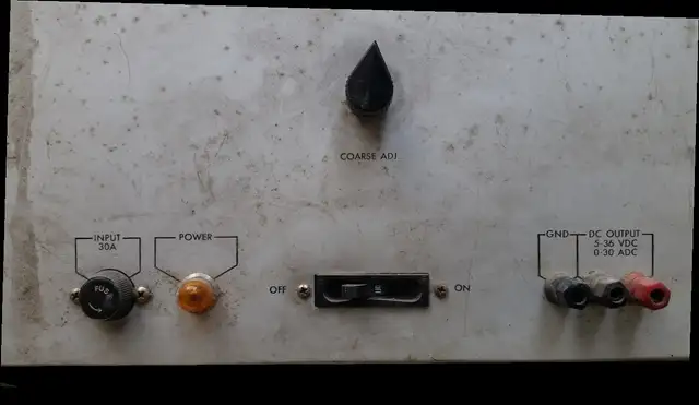 DC Power Supply, High Current Variable Voltage - Photo 3