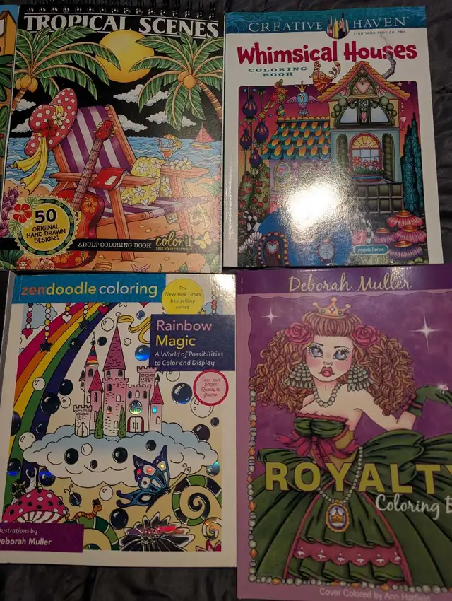 Adult colouring books - Photo 2