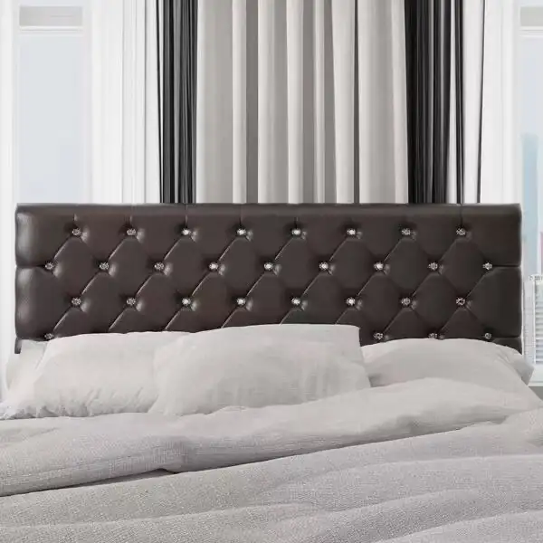 Brand New Double Size Full Button-Tufted Platform Bed $89 - Photo 4