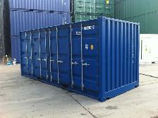 Conteneur maritime d'entreposage usagé de 20 pieds - Photo 10