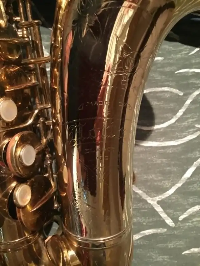 Saxophone Alto ancien HOLTON (USA) - Photo 3