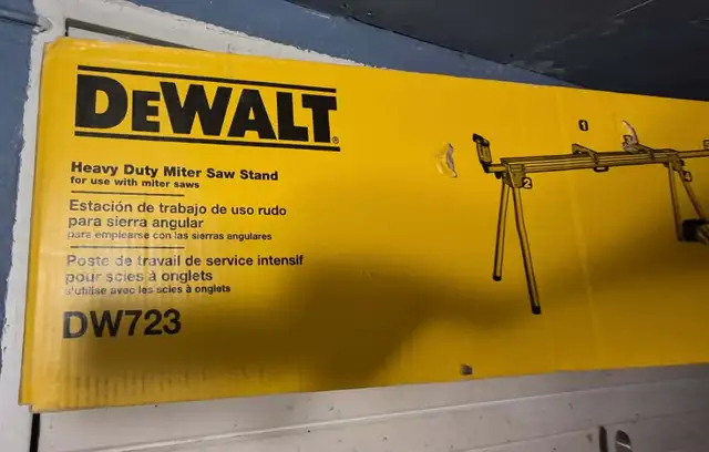 DEWALT DW723 MITER SAW STAND – HEAVY DUTY – NEW SEALED – $330 - Photo 2