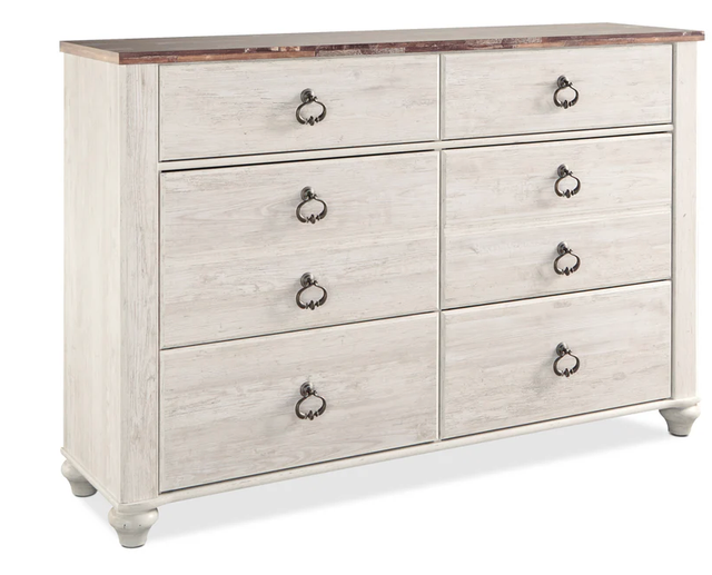Signature Design by Ashley Willowton six-drawer dresser