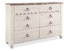 Signature Design by Ashley Willowton six-drawer dresser