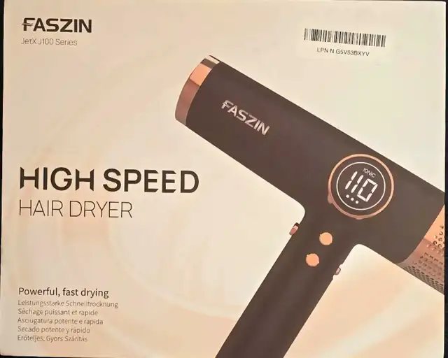 Faszin High-Speed Hair Dryer – UNUSED – Only $70 - Photo 3