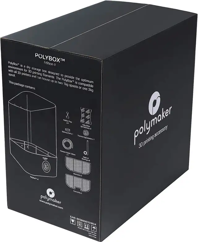 POLYMAKER POLYBOX II – FILAMENT DRY BOX – OPEN BOX (NEW) – $50 - Photo 5