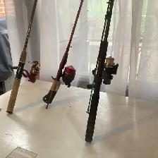 spinning rod and reels