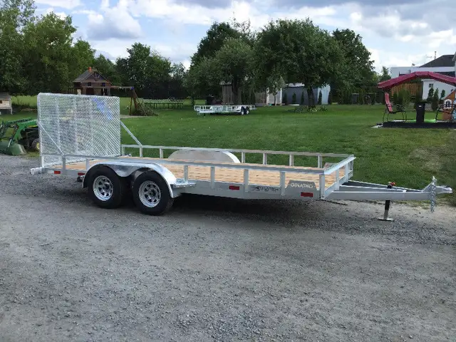plateforme/remorques galvanisees (du fabricant) 418-486-2838 - Photo 2