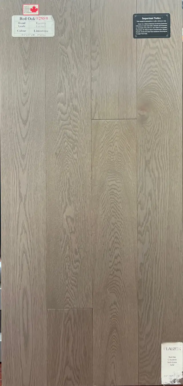 Sale $5.59/sqft Lauzon 3/4' Solid Hardwood Flooring 4.25'