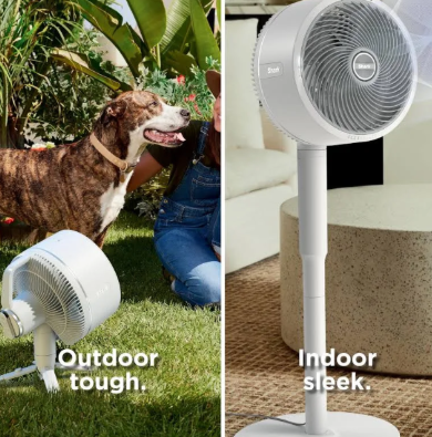 Fan Shark FlexBreeze Pedestal & Tabletop Oscillating with Remote - Photo 4