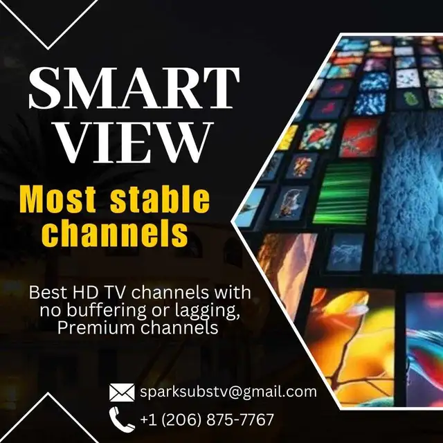 I.P.T.V with 4K quality and no buffering