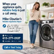 Home Appliance Repair - Washer / Dryer, Fridge / Stove, Freezer