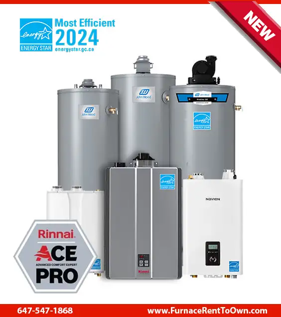 Buy, Rent, Finance ALL Water Heater Types for the Best Prices!