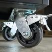Ensemble de roulettes de mobilité pour banc de 3 m