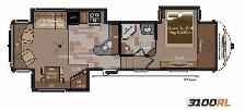2013 Keystone Montana 3100RL Fifth Wheel