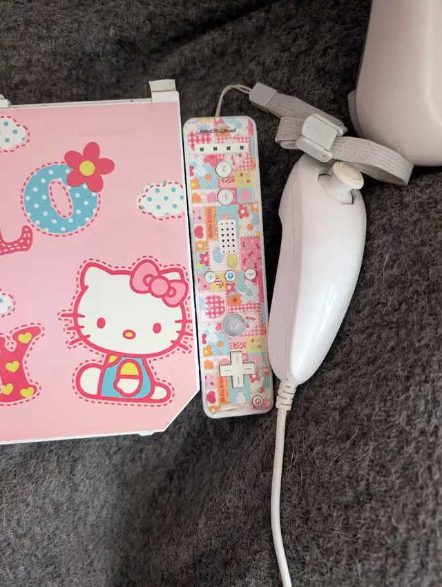 Nintendo Wii with balance board and wii fit kit