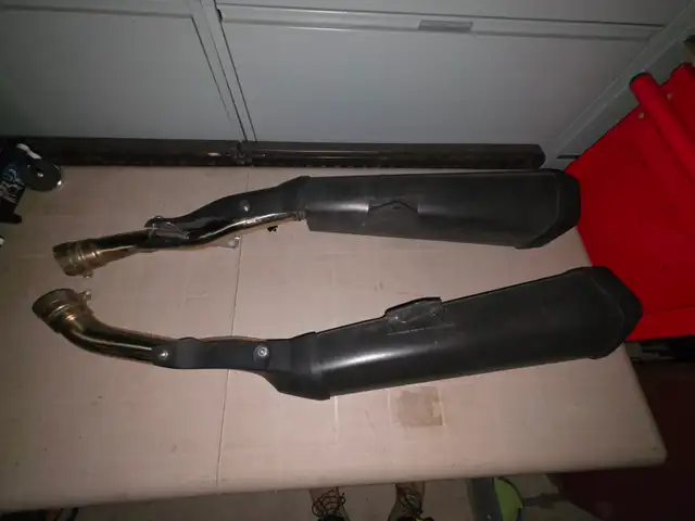 2018 Kawasaki ZX14R RH & LH Exhaust Canisters W Catalitic Conver - Photo 3