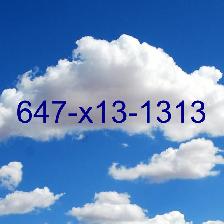 Super Easy Number for real people 647 416 Toronto Rare