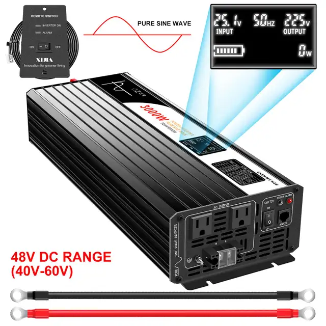 Onduleur 3000W  48v sinusoïdale pure
