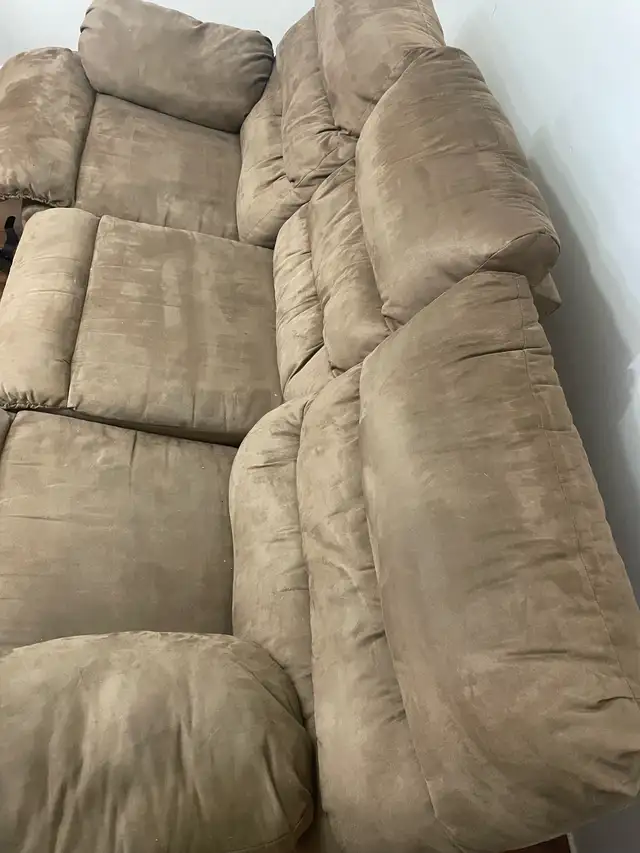 free brown sofa recliner