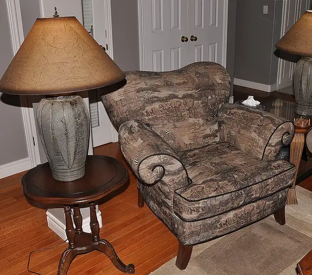 Safari Pattern Chair.
