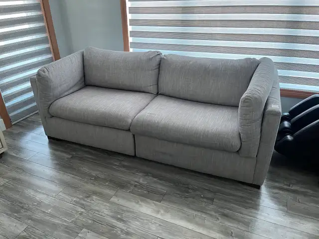 Italian made fabric sofa and loveseat - Photo 2