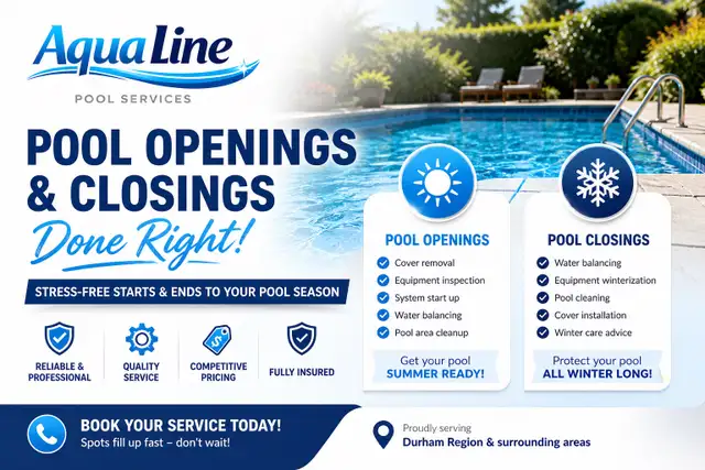 Pool Openings & Closings