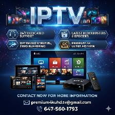 latest 4K - ultra i.p/t.v services available