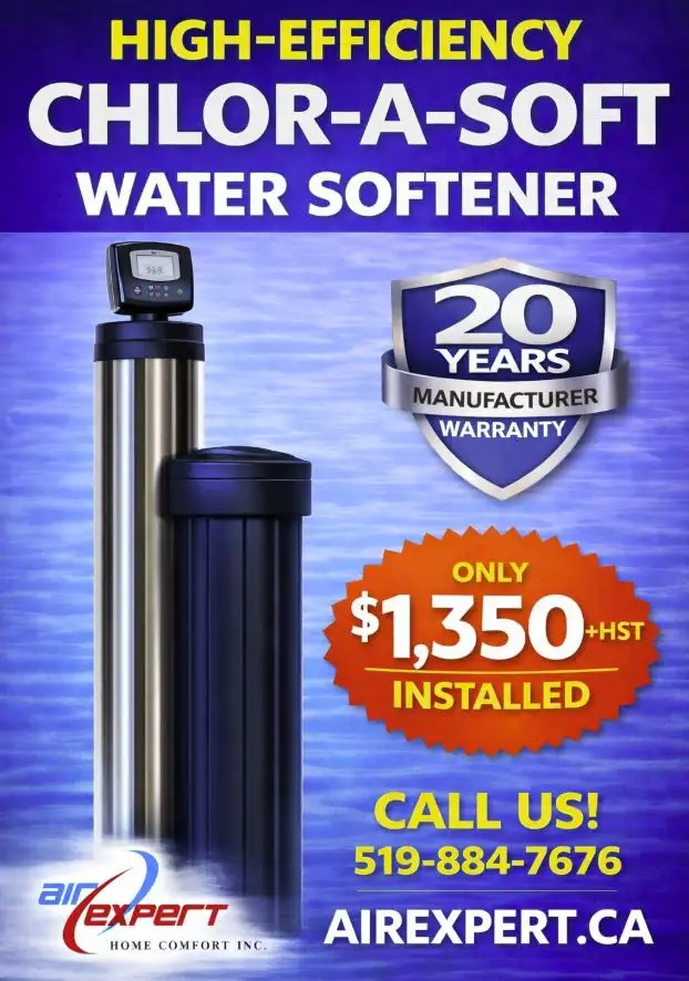 WATER SOFTENER WATER SOFTENER WATER SOFTENER  $1350