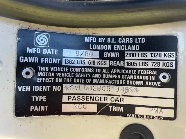 1980 MGB Roadster - Photo 10