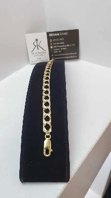 10k  yellow gold bracelet # 393_5 - Photo 2