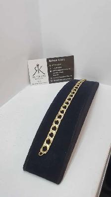 10k  yellow gold bracelet # 393_5 - Photo 3